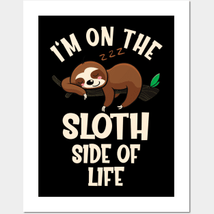 On the Sloth Side of Life Posters and Art